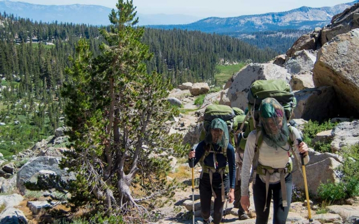 backpacking trips for young women